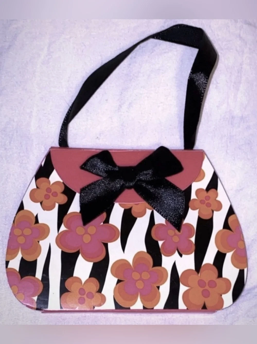 💞 New Purse Shaped Note Pad with Hook & Loop Closure